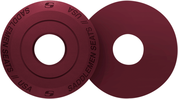 Fender Seat Washer Burgundy, 1, nordicamoto.ro