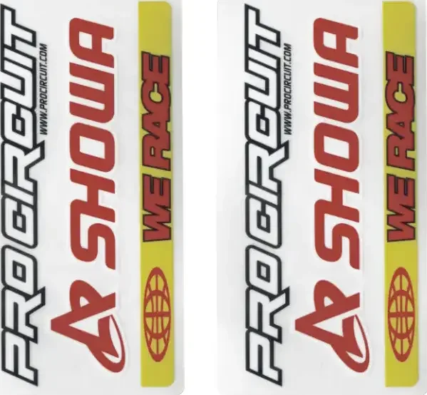 Fork Stickers Pro Circuit-showa, 1, nordicamoto.ro