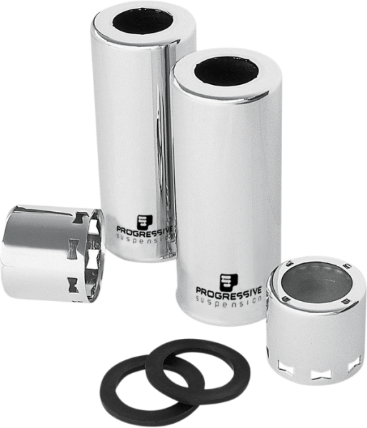 Chrome Shock Cover Kit Chrome, 1, nordicamoto.ro