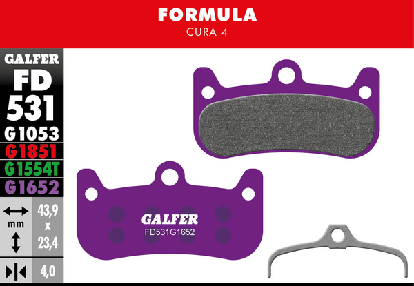 G1652 E-bike Brake Pads, 1, nordicamoto.ro