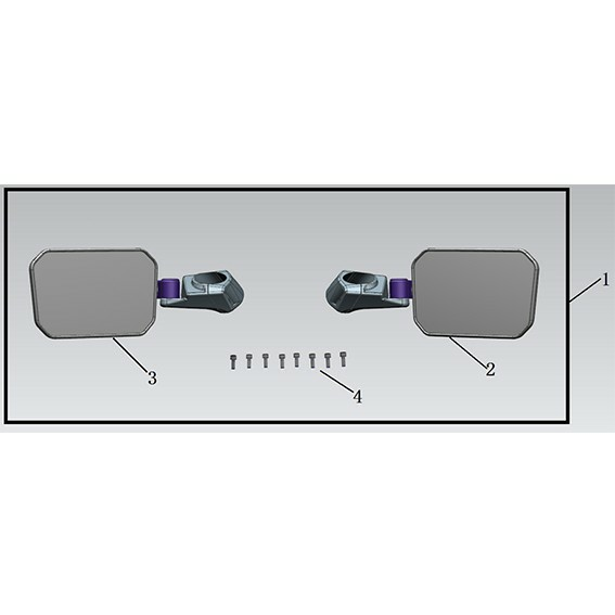 SET OGLINZI LATERALE UTV CFMOTO ZFORCE 950 / 950 HO / 950 HO EX / 1000, 6, nordicamoto.ro
