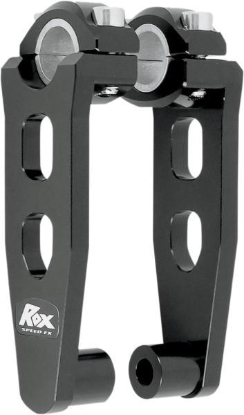 Elite Pivoting Handlebar Risers For 7/8(r) And 1-1/8(r) Handlebars Black, 1, nordicamoto.ro