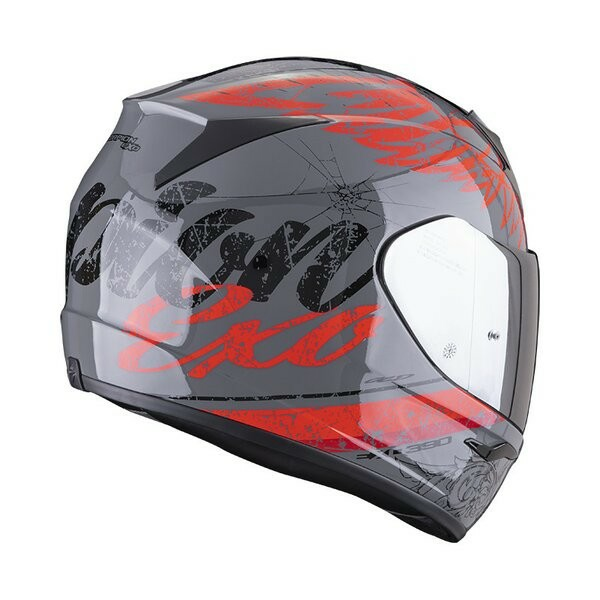 Casca Integrala Scorpion EXO 390 IGhost Cement Grey/Red-0