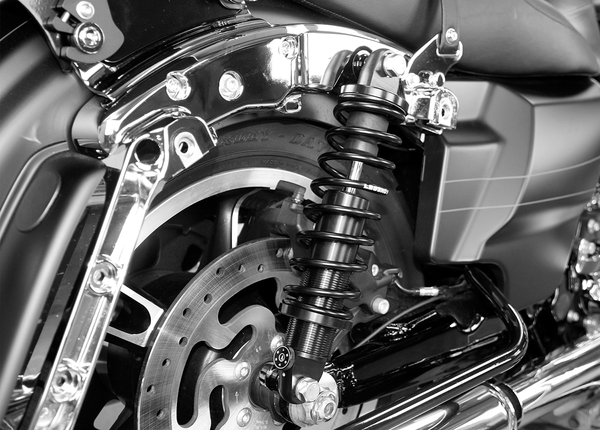 Revo-a Adjustable Fl Coil Suspension Black, Anodized, 1, nordicamoto.ro