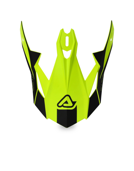 Cozoroc Casca Acerbis X-Track Albastru Deschis/Galben Fluo-3
