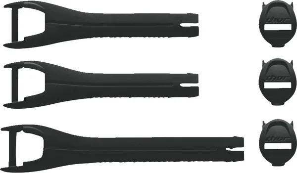 Set curele cizme copii Thor Blitz Xr Black-0
