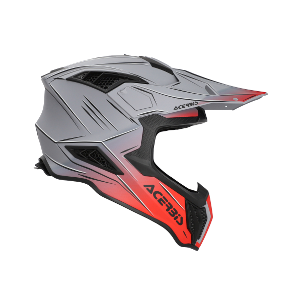 Casca Acerbis Airstrike-X Rosu/Gri XXL-8