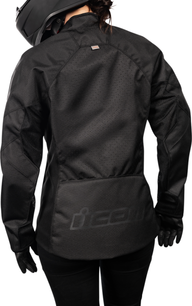 Geaca Dama Textil Icon Hooligan™ CE Black-7