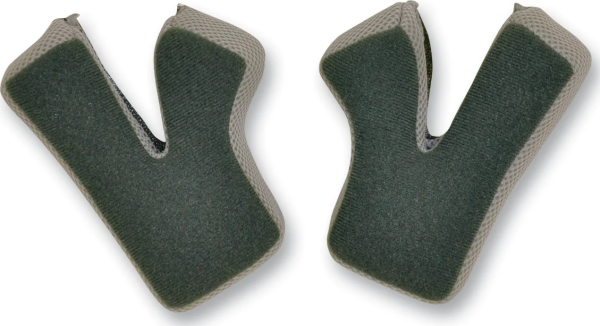 Fx-17 Cheek Pad Set Black 2x-large Black, Gray, 1, nordicamoto.ro