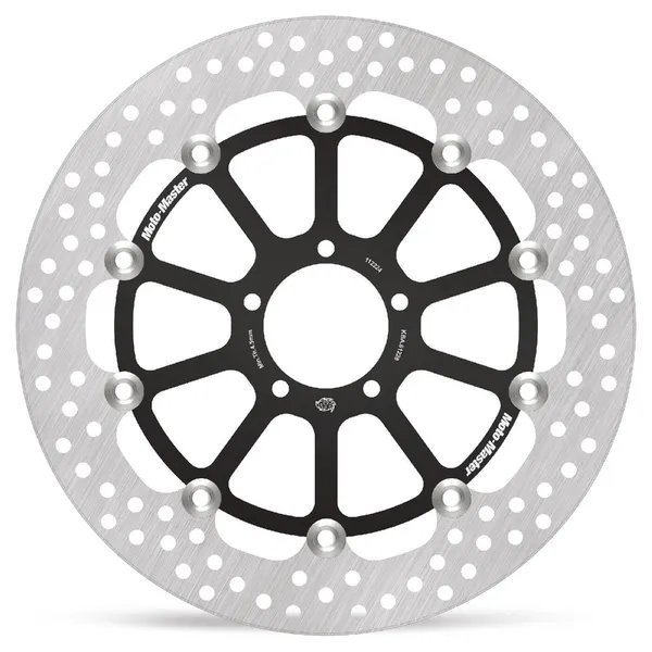 Halo Series Floating Rotor Black, Stainless Steel-0