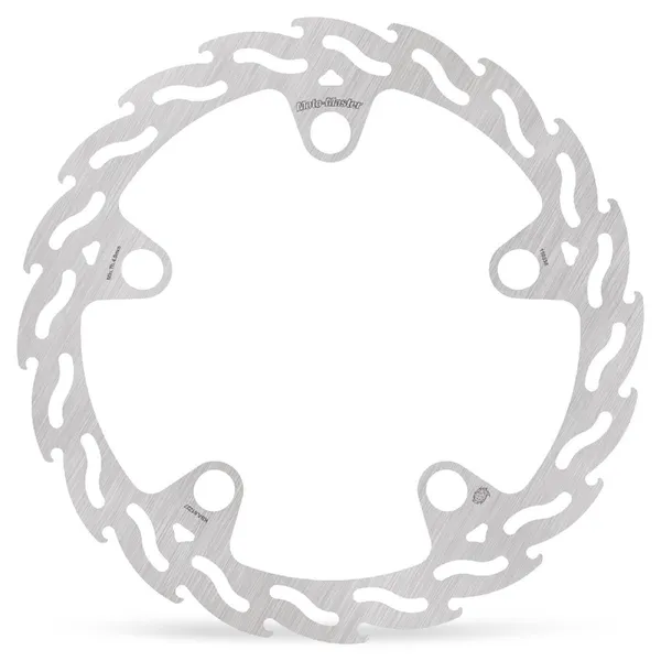 Flame Series Fixed Rotor Silver, Stainless Steel-0