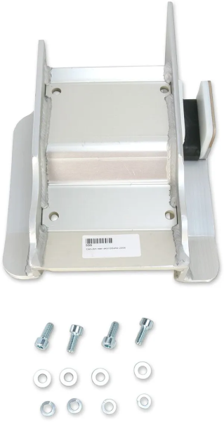 MOOSE RACING Swingarm Skid Plate Anodized -2