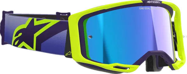 Vision 8 Corp Goggle Yellow, Blue -0