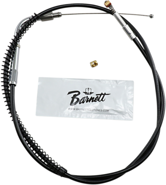 Black Vinyl Throttle/idle Cable Black +152 mm (6''), 1, nordicamoto.ro