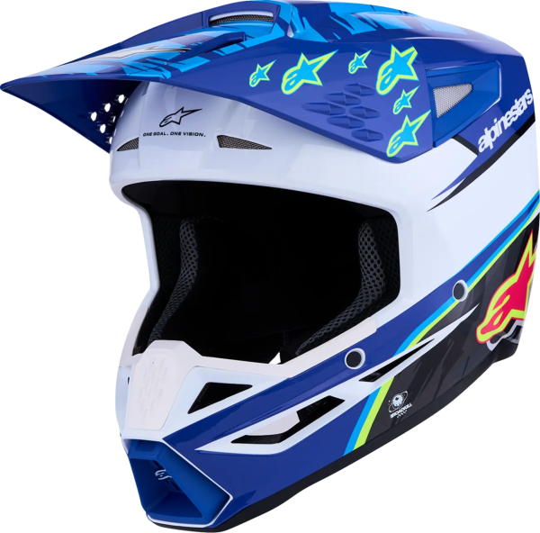 Casca Alpinestars SM3 Falcon Albastru/Negru/Roz XS, 1, nordicamoto.ro