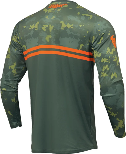 Tricou Copii Thor Sector Digi Green S, 2, nordicamoto.ro