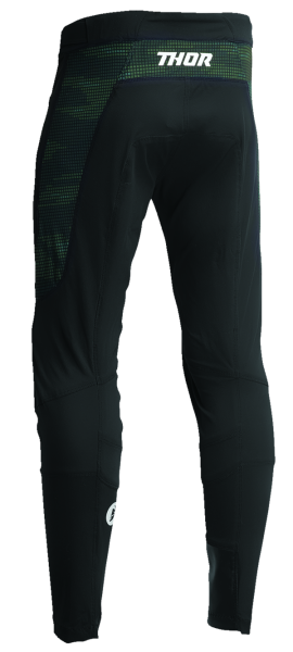 Pantaloni MTB Thor Intense Assist Black/Camo Green-2