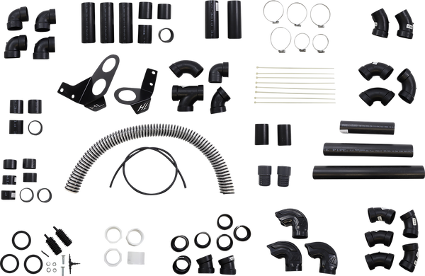 Atv Snorkel Kit Black, 2, nordicamoto.ro