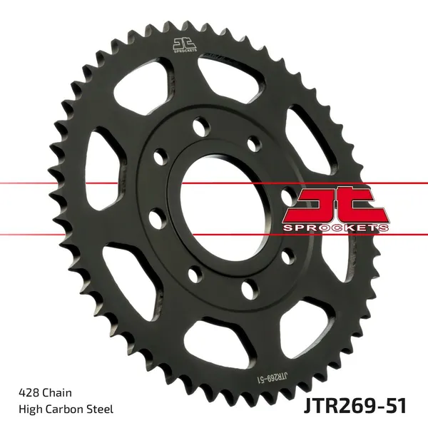 JT SPROCKETS Rear Sprocket Black -74bc996a827a26882677247ef3e15589.webp