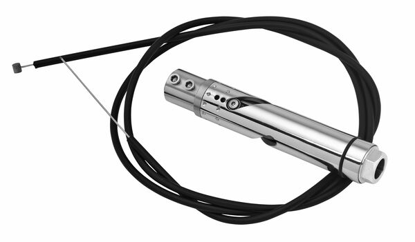 Throttle Cable Black, Silver, 1, nordicamoto.ro