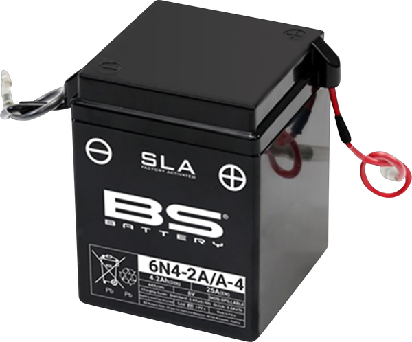 Sla Factory-activated Agm Maintenance-free Batteries White, Black