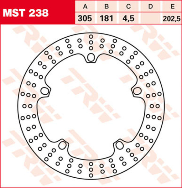 Round Fixed Brake Rotor Larger Than 300mm, 2, nordicamoto.ro