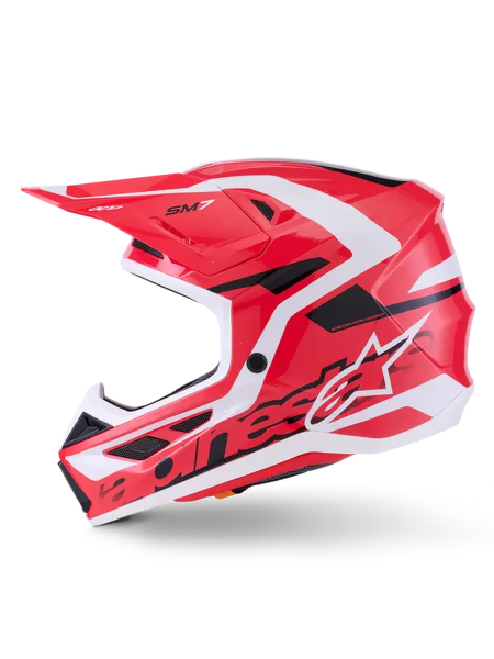 Cască Alpinestars SM7 Deed Red-2