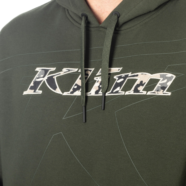 Hanorac Klim Glens Peak Pullover Black - Montana Tan Camo-3