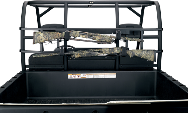 Utv Roll Cage Gun Rack Black 