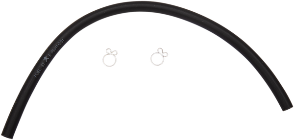 Hose And Clamp Kit Black, 2, nordicamoto.ro