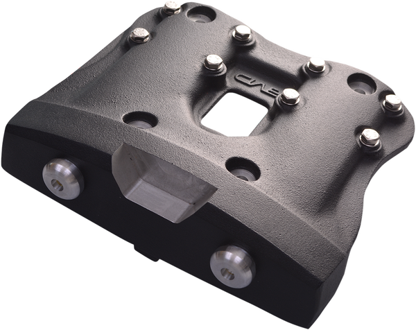 Iron Evo Rocker Box Cover Black, Silver, 1, nordicamoto.ro