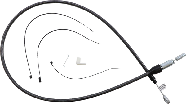 Black Pearl Quick Connect Upper Clutch Cable Black, 1, nordicamoto.ro