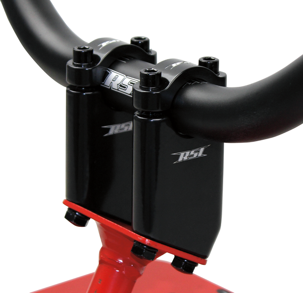 Angled Handlebar Risers Black, 1, nordicamoto.ro