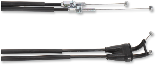 MOOSE RACING Black Vinyl Throttle Cable Black, 5, nordicamoto.ro