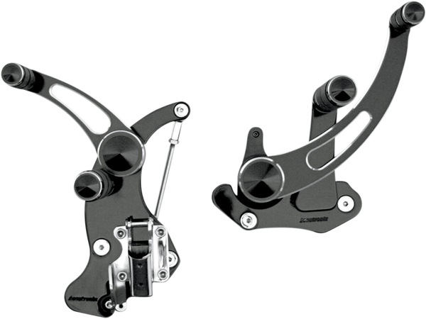 Forward Controls Black +152 mm (+6') Forward, 1, nordicamoto.ro