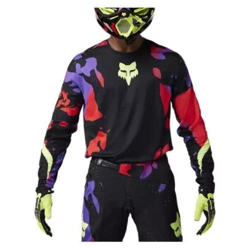 Tricou Fox 360 Throttle Negru XXL, 2, nordicamoto.ro