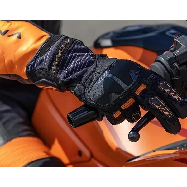 Manusi de piele vara MACNA TEMPO 2.0 Negru S, 10, nordicamoto.ro