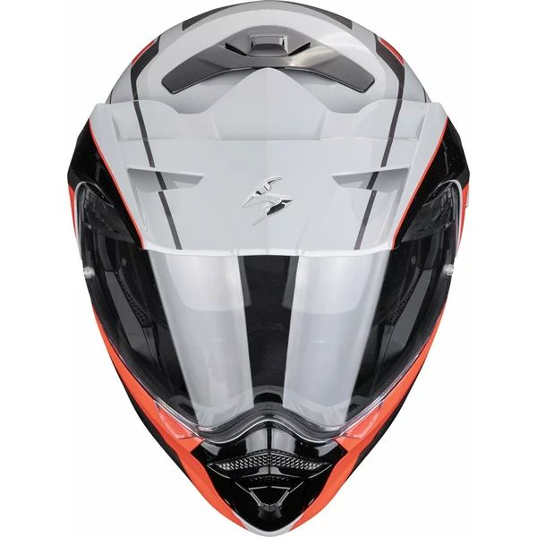 Casca flip-up touring/adventure SCORPION ADX-2 KAMPS L Gri/Rosu, 6, nordicamoto.ro