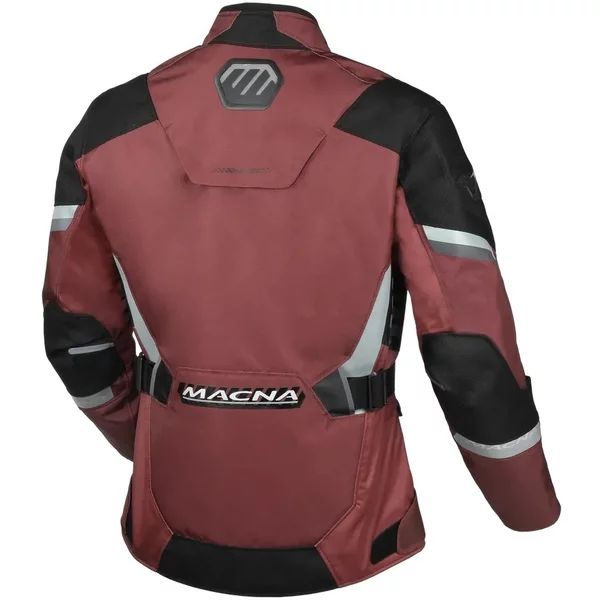 Geaca de dama textil impermeabila touring MACNA ZASTRA XS Gri deschis/Gri inchis/Negru, 4, nordicamoto.ro