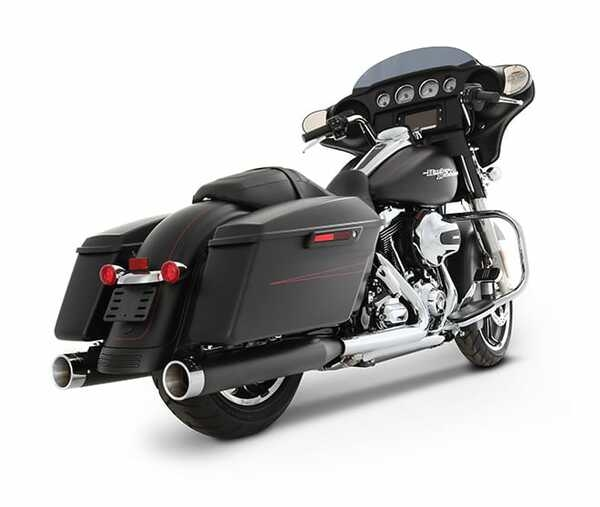 Muffler Slip-on 4(r) Duals For Touring Black, 1, nordicamoto.ro