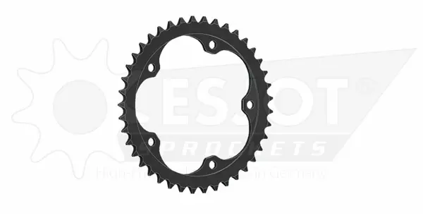 Pinion standard spate 525 negru, 1, nordicamoto.ro