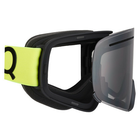 Ochelari Snowmobil AMOQ Vision Vent+ lentila magnetica  HiVis/Black - Smoke-2