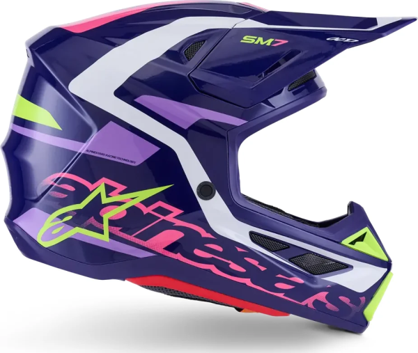 Cască Alpinestars SM7 Deed Purple-0
