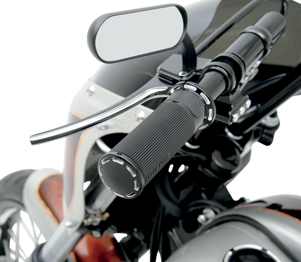 Fusion Slot Track Grips Black, 2, nordicamoto.ro