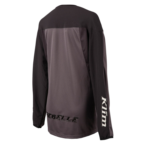Tricou Dama Klim Rebelle Ember Orange - Black-15