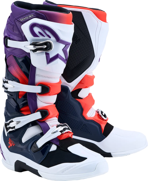 Cizme Alpinestars Tech 7 Alb/Mov/Albastru 38, 1, nordicamoto.ro