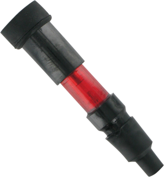 Flashing Spark Plug Cap Red, 2, nordicamoto.ro