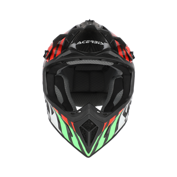 Casca Acerbis Steel Carbon 22-06 Verde/Rosu XXL-8