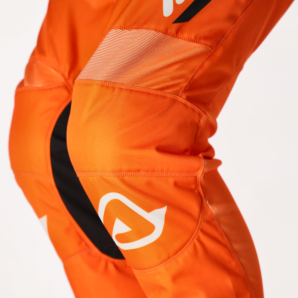 Pantaloni Acerbis Linear Lugo Portocaliu/Alb XXL-1