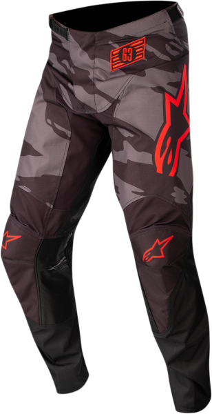 Pantaloni copii Alpinestars Racer Tactical Black/Camo/Red-0